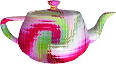 Petunia Teapot Artwork F McCullough Copyright 2023 