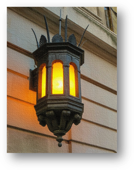 Ornate Wall Lamp 