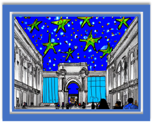 Starry Night Over Museum