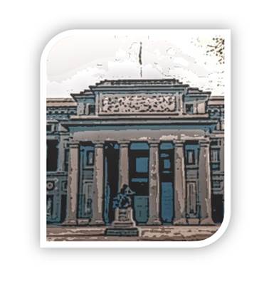 El Museo del Prado Front Artwork 5 F McCullough Copyright 2023 ©