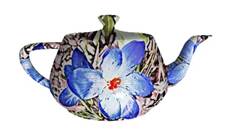 Blue Crocus Teapot