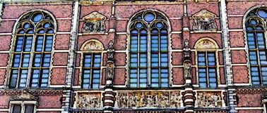 Rijksmuseum Architecture Facade Artwork
