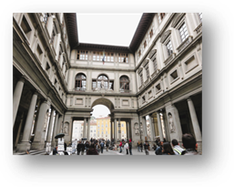 Uffizi Gallery Inner Courtyard